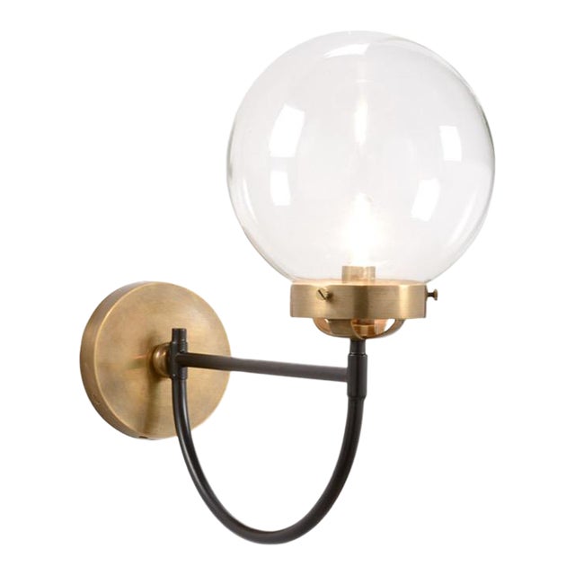 Wildwood Brass Bistro Sconce For Sale