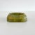 A beautifully carved hexagonal ashtray in richly veined green onyx, Italy, circa 1960s. This sculptural piece showcases...