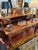Wood Antique French Country Desk For Sale - Image 7 of 10