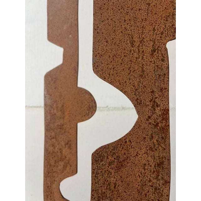 1970s Dutch Artist, Abstract Sculptures, 1970s, Steel, Set of 3 For Sale - Image 5 of 13