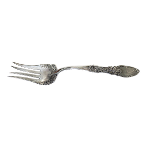 Antique Sterling Silver Meat Serving Fork by Frank Whiting Silversmiths