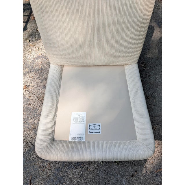 1990s Baker Furniture 2 Piece Sectional With Ottoman For Sale - Image 11 of 13