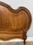 Wood Antique French Walnut Double Bed Footboard For Sale - Image 7 of 9