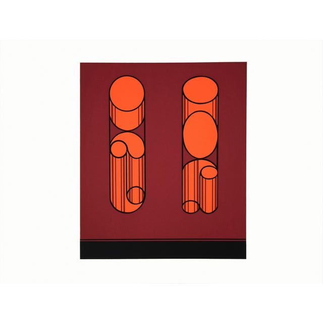 "Rolled Wrongly" serigraphs by Josef Albers from the monumental "Formulation : Articulation" published by Harry N. Abrams...