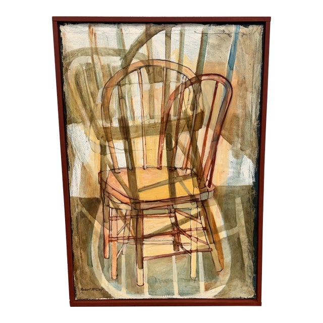 Robert McClay "Chair" Original Artwork, Framed For Sale
