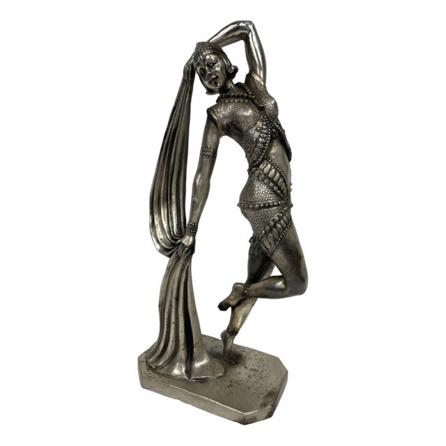 Art Deco Ballerina Sculpture, 1930s For Sale