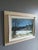 Mid-Century Modern 'Winter Light' Vintage Swedish Expressive Landscape Oil Painting, Framed For Sale - Image 4 of 12
