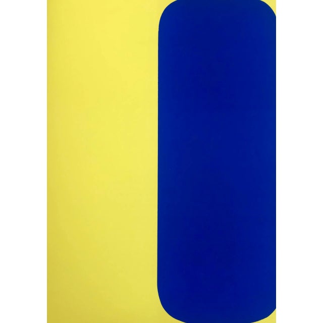 1964 Ellsworth Kelly Original Lithograph Derriere Le Miroir Dm06149 For Sale