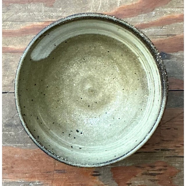 Vintage Boho Studio Pottery Bowl For Sale - Image 9 of 9
