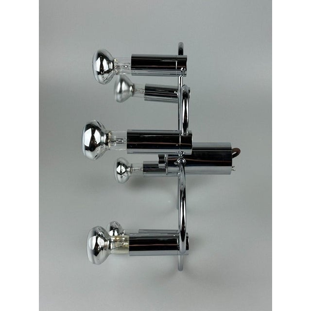 Vintage Sputnik Wall Lamp from Cosack Lights Chromium, 1970s For Sale - Image 10 of 18