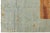 4x6 Modern Hand-Knotted Gabbeh Wool Rug – Vibrant Blue & Sunset Orange Tribal For Sale - Image 4 of 8