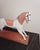 20th Century Hand Carved Folk Art Painted Wooden Horse Sculpture For Sale In Los Angeles - Image 6 of 8