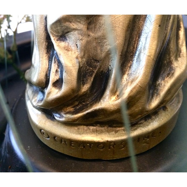 Vintage Mid-Century Nude Goddess Bathing Oil Rain Lamp For Sale - Image 10 of 11