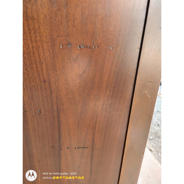 Mid 20th Century Kent Coffey Tempo Tallboy Mid Century Modern Dresser Chest of Drawers For Sale - Image 6 of 12