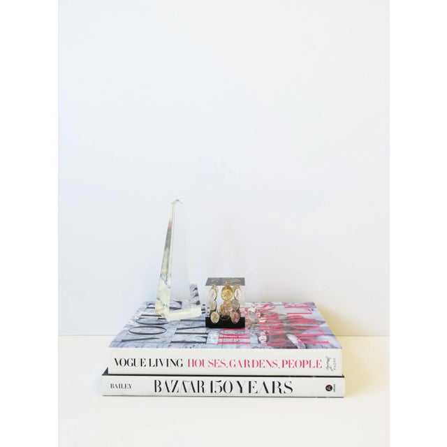 Modern Lucite Obelisk For Sale In New York - Image 6 of 11