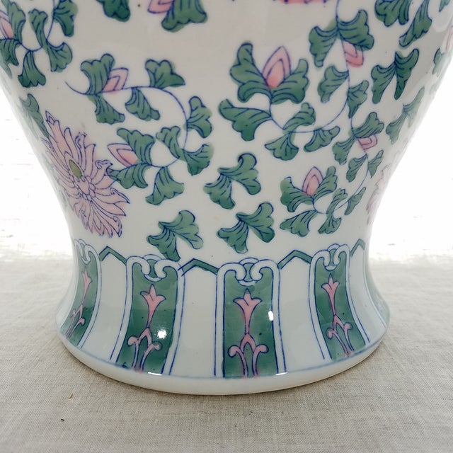 Large Chinoiserie Ginger Jar Chairish