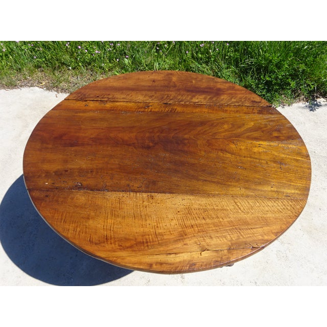 Top Flap Table in Walnut For Sale - Image 5 of 18