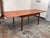 Wood Danish Modern Wood Extension Dining Table, Vintage For Sale - Image 7 of 12