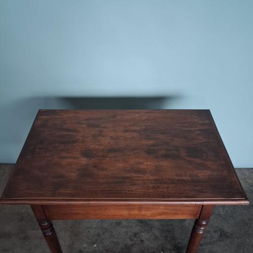 Antique Gründerzeit Table in Softwood For Sale - Image 4 of 13