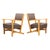 Sculptural European Beech Lounge Armchairs, 1960s, Set of 2 For Sale - Image 10 of 10