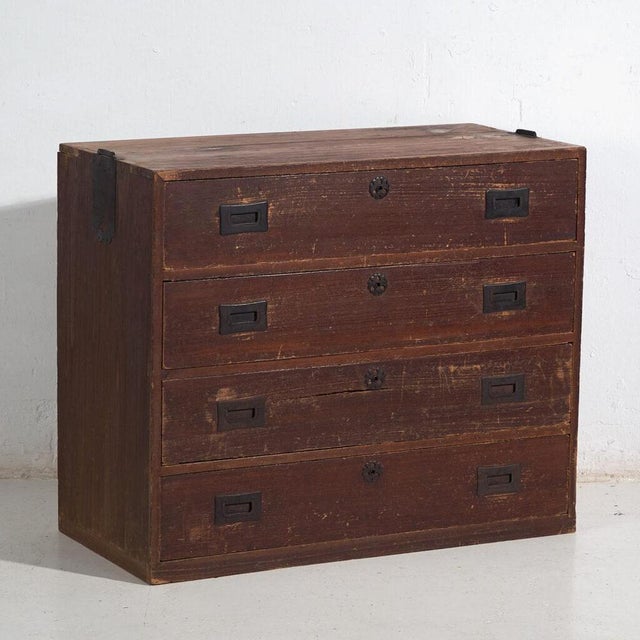 Antique Japanese Chest of Drawers For Sale - Image 11 of 11