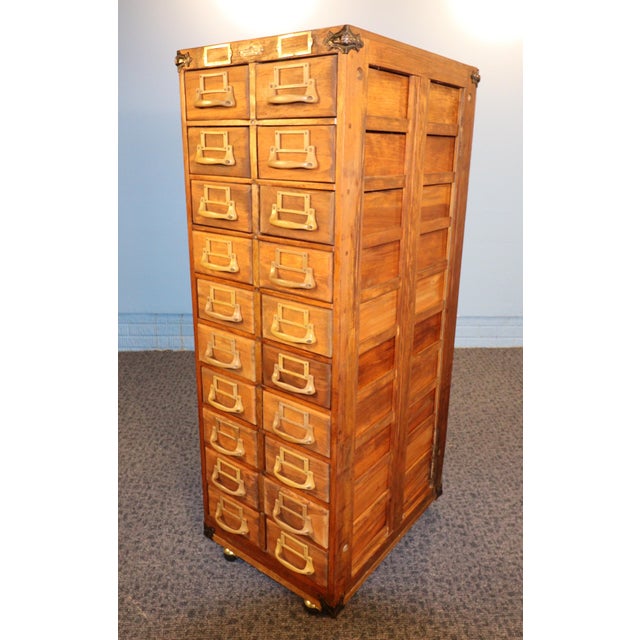 Vintage Remington Rand Guardsman Catalog Cabinet For Sale - Image 14 of 17