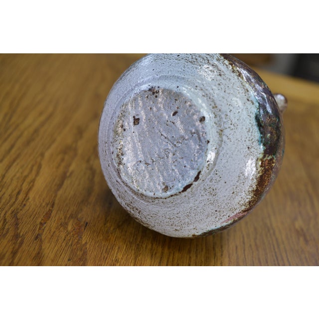 Mid-Century Modern Vintage Ceramic Pitcher from Accolay, 1950s For Sale - Image 3 of 6
