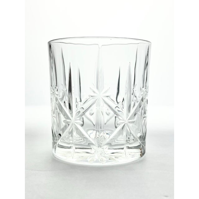 Waterford Crystal Waterford (Marquis) Sparkle” 5 Crystal Double Old Fashioned Glasses For Sale - Image 4 of 8
