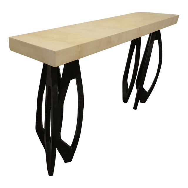 Art Deco Style Lily Console from R&Y Augousti Design, 1990s For Sale