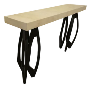 Art Deco Style Lily Console from R&Y Augousti Design, 1990s