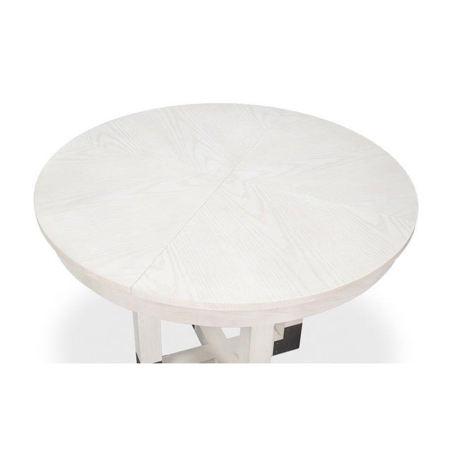 White Small White Dining Table For Sale - Image 8 of 13