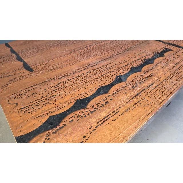 Modernist Adjustable Copper Coffee Table, 1960s For Sale - Image 3 of 16
