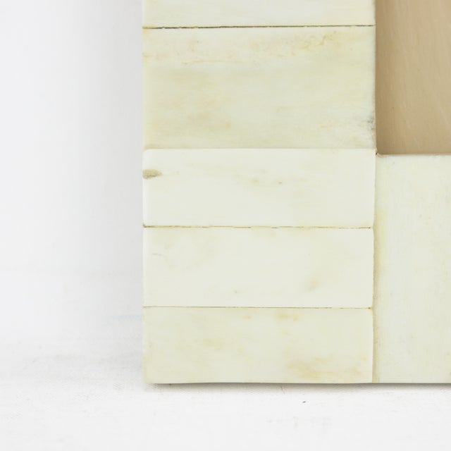 Arch-Shaped Bone Inlay Photo Frame For Sale - Image 9 of 11