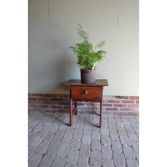 Antique Spanish Fruit Tree Wood Payment Table For Sale - Image 10 of 10