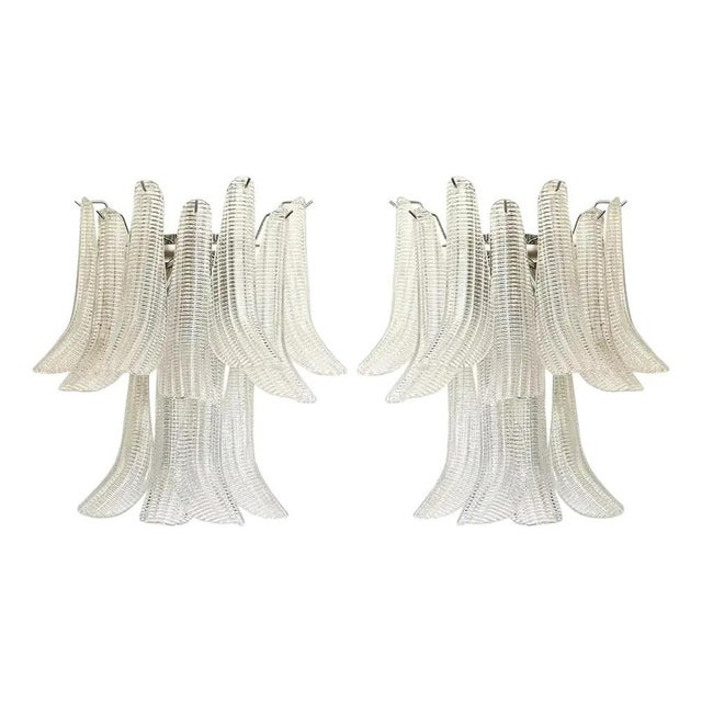 Murano Glass Wall Sconces by Simoeng, Set of 2 For Sale - Image 14 of 14