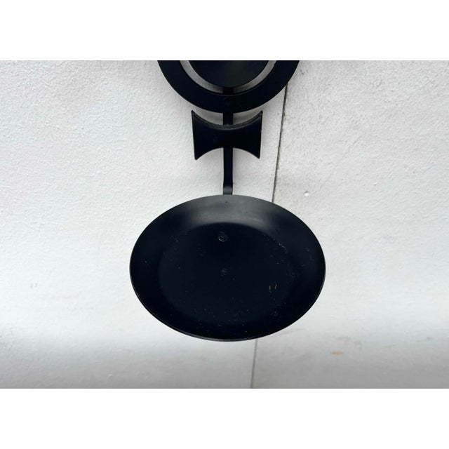 Mid-Century Modern Danish Candleholders in Metal and Glass from Dantoft, 1960s, Set of 2 For Sale - Image 9 of 18