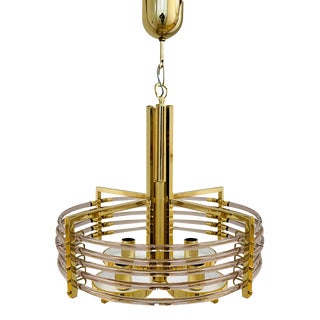 Chandelier by Gaetano Sciolari for Sciolari, 1980s For Sale