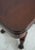 Antique American Mahogany Empire Style Game Table For Sale - Image 4 of 18