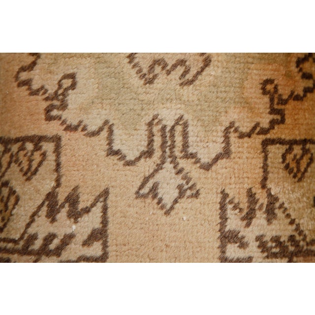 Authentic Vintage Oushak Rug Pillow Cover - For Sale - Image 13 of 13