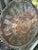 Oversized 33" Antique Middle Eastern Heavy Tinned Copper Table Tray Top - 12lbs For Sale - Image 4 of 12