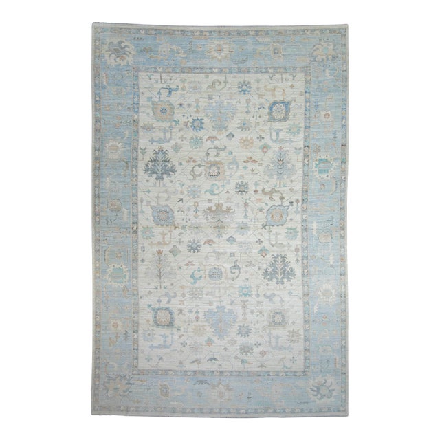 Oushak Rug 12'4" x 18'9" #17173 For Sale