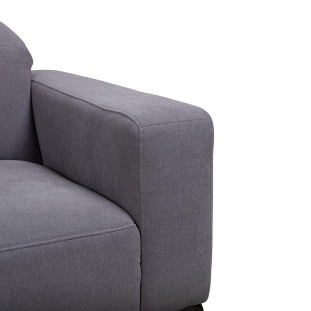 Gray Zurich Fabric Corner Sofa from BoConcept For Sale - Image 8 of 18