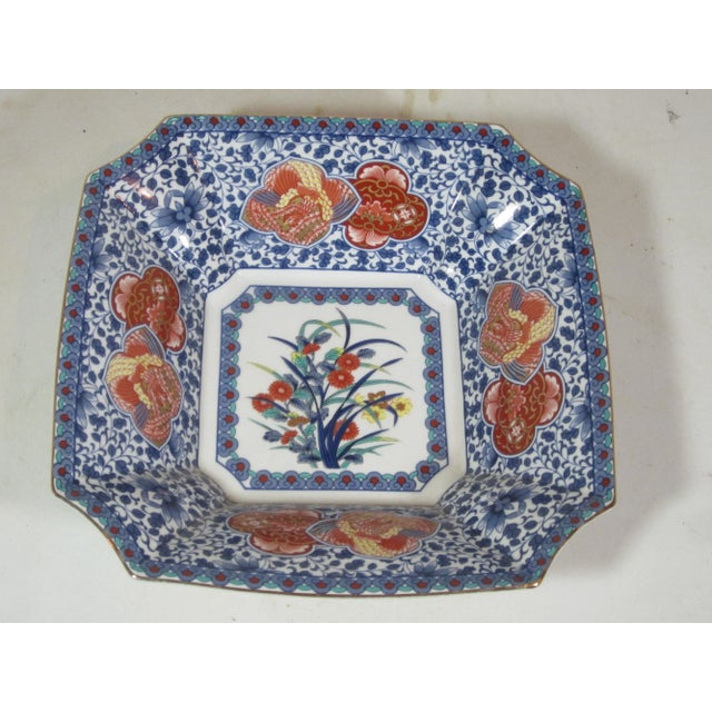 Asian 1980s Contemporary Imari Style Bowl For Sale - Image 3 of 6