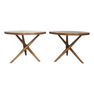 Mid-Century Modern Side Tables - A Pair For Sale