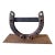 Antique Wrought Iron American Equestrian Horseshoe Boot Scrape, Early 20th Century For Sale