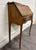 Antique Oak Slant Front Fall Front Secretary Desk For Sale - Image 4 of 18