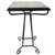 Mid-Century Plant Table in Pink Ceramic and Wrought Iron, 1960s For Sale - Image 4 of 9