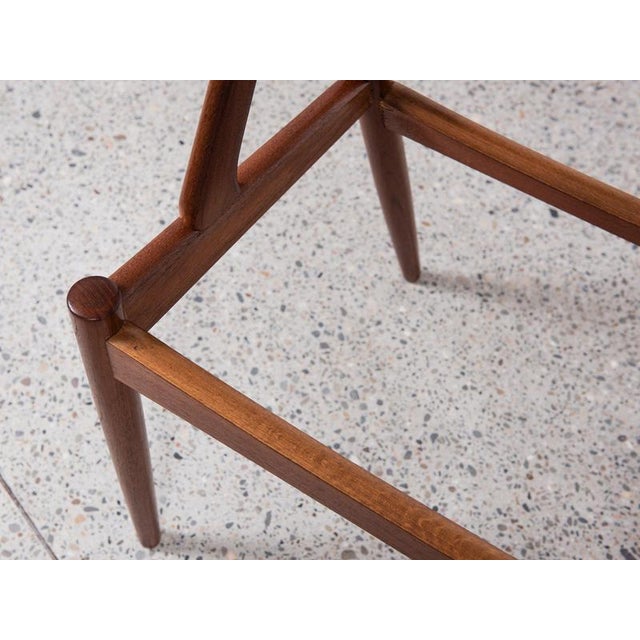 Mid-Century Danish Model 31 Dining Chairs in Teak by Kai Kristiansen for Schou Andersen, Set of 4 For Sale - Image 11 of 13