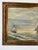 1970s Vintage Seascape Impressionist Two Sailboats Oil Painting on Plywood – Framed For Sale - Image 5 of 12