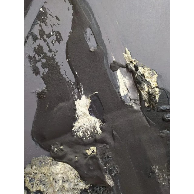 1980s Agusti Penades, Augusti, 1989, Mixed Media on Canvas For Sale - Image 5 of 7